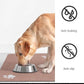 Pet Feeding Mat-Absorbent Dog Mat for Food and Water Bowl-No Stains Quick Dry Water Dispenser Mat-Dog Accessories Pet Supplies-Bowl for Messy Drinkers（Dusty Pink,23"x34"