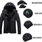 MOERDENG Women's Waterproof Ski Jacket Warm Winter Coat Outdoor Windbreaker Hiking Snowboarding Jacket