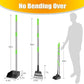 TOOGE Pooper Scooper, Dog Pooper Scooper Long Handle Stainless Metal Tray and Rake for Medium Small Dogs Heavy Duty Pet Supplies to Use for Grass, Dirt or Gravel