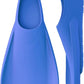 W WSTOO Streamlined Swimming Fins,Training Short Flippers,Silicone Swimming Flippers for Kids Adults Men and Women for Swimming Snorkeling and Diving