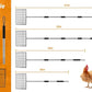 10inch Large Chicken Poop Scooper,36 to 67" Adjustable Long Chicken Coop Litter Metal Scoop with Stainless Steel Handle,5-in-1 Detachable Poop Shovel for Sand,Pet,Chicken,Cat Cleaning Tools.