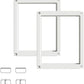 Acrylic Dog Playpen Suitable for Expanding Clear Dog Playpen Includes 2 I-Type Connectors and 2 Suction Cup Bases（30", 2PCS）