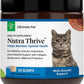 Ultimate Pet Nutrition Nutra Thrive™ Cat Supplement, Vet-Developed Powder for Mobility, Immune Support, Antioxidants & Digestion with Probiotics, Collagen, & Superfoods, 30 Servings