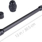 Archery Bow Stabilizer for Compound Bow, Carbon Fiber Bow Balance Bar, Damping System and Weights Kit, 6/8/10/12/in