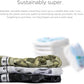 Pet Parents® Washable Dog Diapers (3pack) + Extendrs® of Durable Doggie Diapers, Premium Dog Diapers Female & Male (Large, Camo)