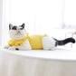 Cat Recovery Suit for Abdominal Wounds and Skin Diseases,Breathable Surgical Recovery Shirt After Surgery Wear Anti Licking Wounds,E-Collar Alternative for Female Cats Kitten(RSC01-yellow-s)