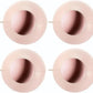 Washable Reusable Gel Lint Roller for Pet Hair, Tecogue Portable Dog Cat Pet Hair Remover for Clothes, Laundries, Sticky Cleaner, Dust Fuzz Fur for Travel Household (Pink-4pcs)
