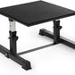 Titan Fitness Adjustable Plyometric Box, 24in Platform, 4 Adjustable Heights, Steel Plyo Box for Jump, Crossfit, MMA Training