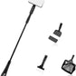 hygger Small Fish Tank Cleaner, Aquarium Cleaning Tools Kit with Handle, Seaweed Scraper, Fishing Net, Sponge Brush,Wall Brush (M)