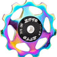 ZTTO Guide Pulley Bike Rear Derailleur Pulley Wheels, Colorful Aluminum Alloy 11T 13T CNC Road Bike Guide Roller Bicycle Derailleur 4mm 5mm 6mm for MTB, Road Bike