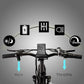 Fat Tire Folding Electric Bike, 48V & 624Wh Lithium Removable Battery, Peak 1100W Brushless Motor, Max Speed 28Mph, M5 Large LCD Display, Suspension, Step-Over/Thru Frame