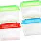 STOBOK 4pcs Mini Portable Fish Tank Animals for Mini Turtles Plastic Terrarium Single Fish Aquarium Reptile Terrarium Habitat Aquarium Breeding Tank Turtle Feeding Box Turtle Holder
