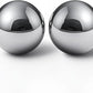 1.5-inch Baoding Balls with Chime: Stainless Steel Baoding Balls, Hand Massage, Meditation Balls — Suitable for Home/Office Exercise, Stress Relief, Anxiety Reduction, and as Holiday Gifts