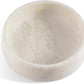 White Dog Bowl, Marble Dog Food Bowl, Non-Slip Water Dish Large, Heavy Duty Pet Bowl for Large Dogs, African Natural Marble, Holds 6 Cups(6lbs)