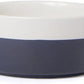 Waggo Dipper Ceramic Dog Bowl for Small and Large Breeds - Heavyweight and Durable Pet Food and Water Dish Crock, Dishwasher Safe, Modern (Midnight, Large)