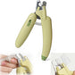LED Pet Nail Clippers,Upgrade Cat Nail Clipper with Light,Cat Claw Trimmer Nail Clippers for Dogs,Trim Your Pets Nails Easy and Pain-Free Grooming Tool for Small Animals (Green)