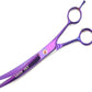 LILYS PET Professional PET Grooming Scissors Kit,Coated Titanium,Sharp and Strong Stainless Steel Blade for Dogs Cats Hair Cutting,3 Pieces of Scissors with a Comb and a Case (7.0 inches, Purple)