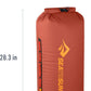 Sea to Summit Big River Dry Bag, Heavy-Duty Dry Storage, 65 Liter, Picante Red