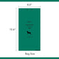 Extended Dog Poop Bags with Dispenser, 1000 Count, Pre-Separated, Lavender Scent, Eco-friendly Material, Extra Thick, 100% Leakproof, 8"x 15.6", Green