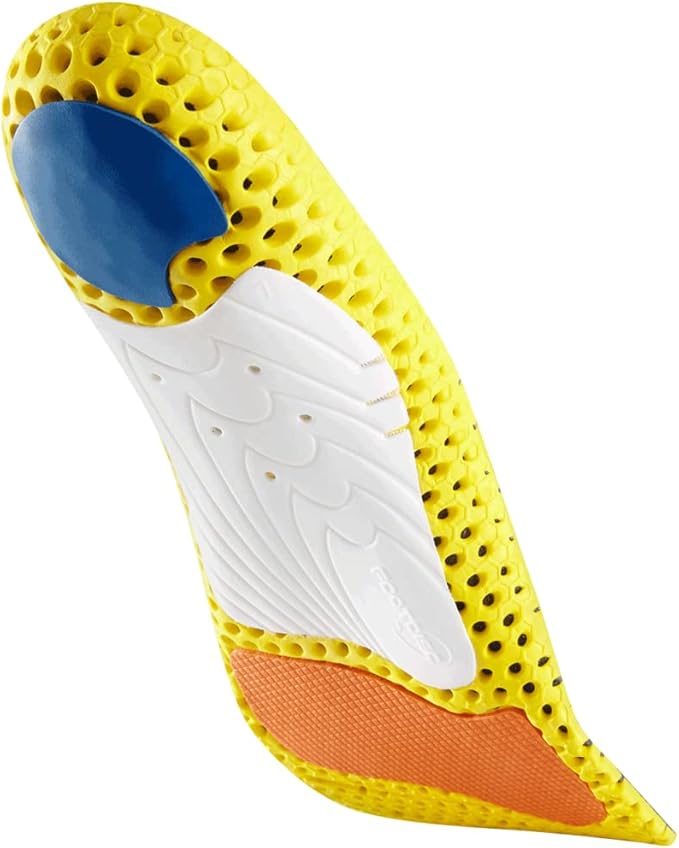 CURREX RunPro Insoles for Running Shoes – Arch Support Inserts to Help Reduce Fatigue, Prevent Injuries & Boost Performance – for Men & Women – Low Arch, Small