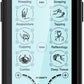 Dr. Boyd's "Advanced X" Touchscreen TENS & EMS Unit -32 Modes, 8 Settings, Large Back-Lit Touchscreen Display, Dual Channel, Re-Chargeable Battery, Automatic Timer, 5 Pairs of Pads, Storage Bag