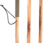 SE 3 Piece 55" Detachable Pine Wood Walking/Hiking Stick with Metal Tip, Reinforced Rubber Tip, and Water-Resistant Travel Pouch - Portable and Durable for Outdoor Adventures