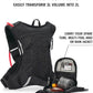 USWE MTB Hydro Hydration Pack with Hydration Bladder - Hydration Backpack for Cycling, Mountain Biking, E-MTB and Gravel Riding, Backpack with Water Bladder