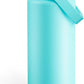 Insulated Water Bottle with Straw Stainless Steel Water Bottle, Leak-Proof, BPA-Free, Double Wall Vacuum Keeps Cold for 24 Hours for Sports, Travel, School (32 oz, Aquamarine Blue)