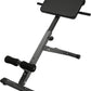 Roman Chair, Hyperextension Bench Roman Chair Adjustable Back Extension Machine Lower Back Exercise Equipment Multi-Functional Workout Bench for Home Gym Full Body Abs Glutes Core Muscles