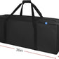 COOLBEBE 36" Sports Duffle Bag - 100L Large Travel Duffel Luggage Bag with Upgrade Zipper, Sturdy & Water Resistant, Black
