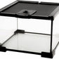 Mini Reptile Glass Terrarium Tank, cage for Tarantula Sling Geckos, Frog, Lizards, Chameleons,Turtles Snake Snail Insect Hermit Crab Isopods Reptiles Enclosure (7.9x7.9x5.7inch)