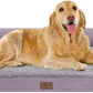 Orthopedic Large Dog Bed Washable, Dog Beds with Washable Removable Cover, XLarge Orthopedic Dog Beds for XLarge Dogs, Waterproof Pet Beds and Non-Slip Bottom, Extra Purple Large Dog Bed