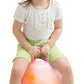 INPODAK Hopper Ball 18 Inch Bouncy Ball with Handle for Kids, Hippity Hop Jumping Bounce Hopping Toy for Boys Girls Ages 3-6 Includes Pump and Gift Box Great Gift for Birthday