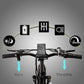 Fat Tire Folding Electric Bike, 48V & 624Wh Lithium Removable Battery, Peak 1100W Brushless Motor, Max Speed 28Mph, M5 Large LCD Display, Suspension, Step-Over/Thru Frame