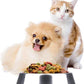 Stainless Steel Dog Bowls, 1.5 Cup/12oz Cat Bowl Water and Food with Rubber Base, Pet Bowls for Small Dogs, Cats, Puppy, Rabbit and Kitten, 2Pack