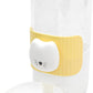 Rabbit Water Bottle, 800ml/28oz Hanging Automatic Water Dispenser for Cage, Ferret Bunny Guinea Pig Water Bowl,Suitable for Small Animal (Yellow, 800 ml/28 oz)