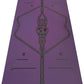 Liforme Printed Yoga Mat Collection - Free Yoga Bag Included - Patented Alignment System, Warrior-like Grip, Non-Slip, Eco-friendly, Sweat-resistant, Long, Wide and Thick for Comfort