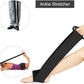 ZJchao Stretching Strap Yoga Strap, Foot Drop Fascitis Plantar Ankle Training Belt, Exercise Strap, Black, OK Cloth