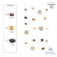 Royal Imports 30LBS River Rocks Decorative Ornamental Pebbles, Garden Landscaping Stones, Gravel Filler for Plants, Vases, Succulents, Home Decor, Aquariums, Crafting, Animal Habitat - Small Natural