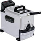 T-fal Compact EZ Clean Stainless Steel Deep Fryer with Basket 1.8 Liter Oil and 1.7 Pound Food Capacity 1200 Watts Easy Clean, Temp Control, Oil Filtration, Dishwasher Safe Parts, 1.8 Liters