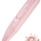 LEYOUFU Dog Paw Trimmer for Grooming, Cordless Electric Small Pet Grooming Clippers Hair Trimmer for Dogs Cats, Low Noise for Trimming Pet's Hair Around Paws, Eyes, Ears, Face, Rump (Pink)