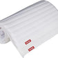 HORZE Rear Leg No Bow Equine Standing Wraps Pair - Off-White - Horse