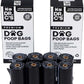 Certified 65% PCR (Post Consumer Recycled) Plastic and 35% Plant Based Dog Poop Bags - Dr. C's Premium Dog Poop Bags - 120 Bags / 8 Rolls, Extra thick, Leak Proof, Unscented, Earth Friendly