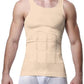 GKVK Mens Slimming Body Shaper Vest Shirt Abs Abdomen Slim