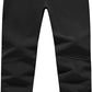Rdruko Men's Snow Pants Waterproof Insulated Winter Hiking Pants Snowboard Fleece Lined Softshell Ski Pants