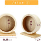 antiai Hamster Wooden Silent Wheel, 9.8 Inch Small Animal Exercise Wheel Accessories, Quiet Spinner Hamster Running Wheels Prevent Depression Toys for Hamsters, Gerbils, Mice and Other Small Pets（L）