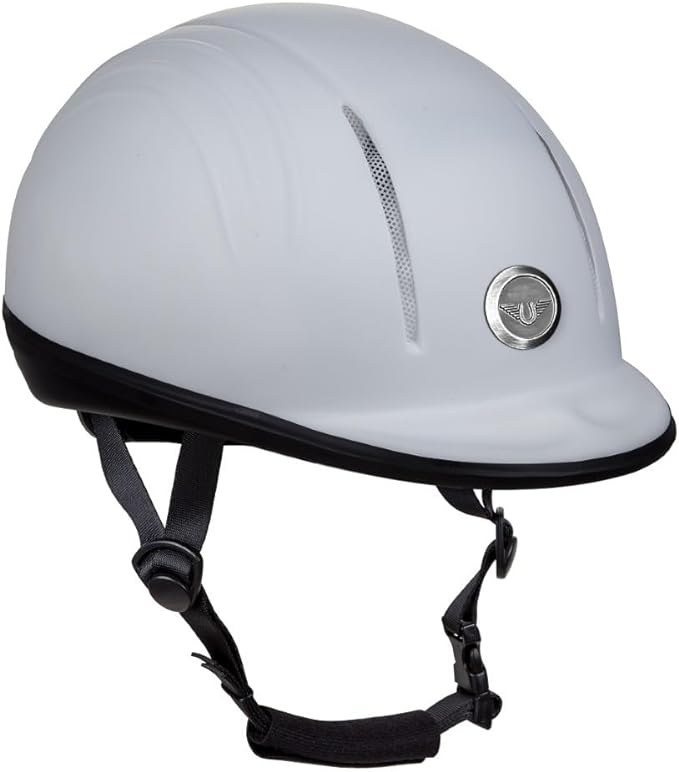TuffRider Starter Basic Horse Riding Helmet | Comfortable Protective Equestrian Head Gear - SEI Certified