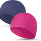 2pcs Cloth Swim Caps for Both Women & Men & Kids Fabric Durable Non-Waterproof Elastic Swimming Pool Cap Bathing Cap for Long and Short Hair