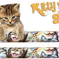 Kitty Kick Stix 15" Catnip Kicker Toy – Set of 2 | Handmade in USA | Interactive Cat & Kitten Toy | Durable Kicker Packed with 100% Potent Catnip for All Breeds (Cat Selfies)