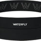 WATERFLY Running Belt Fanny Pack: Slim Waist Bag for Men Women, Workout Fitness Phone Holder for Exercise Marathon Jogging-Black